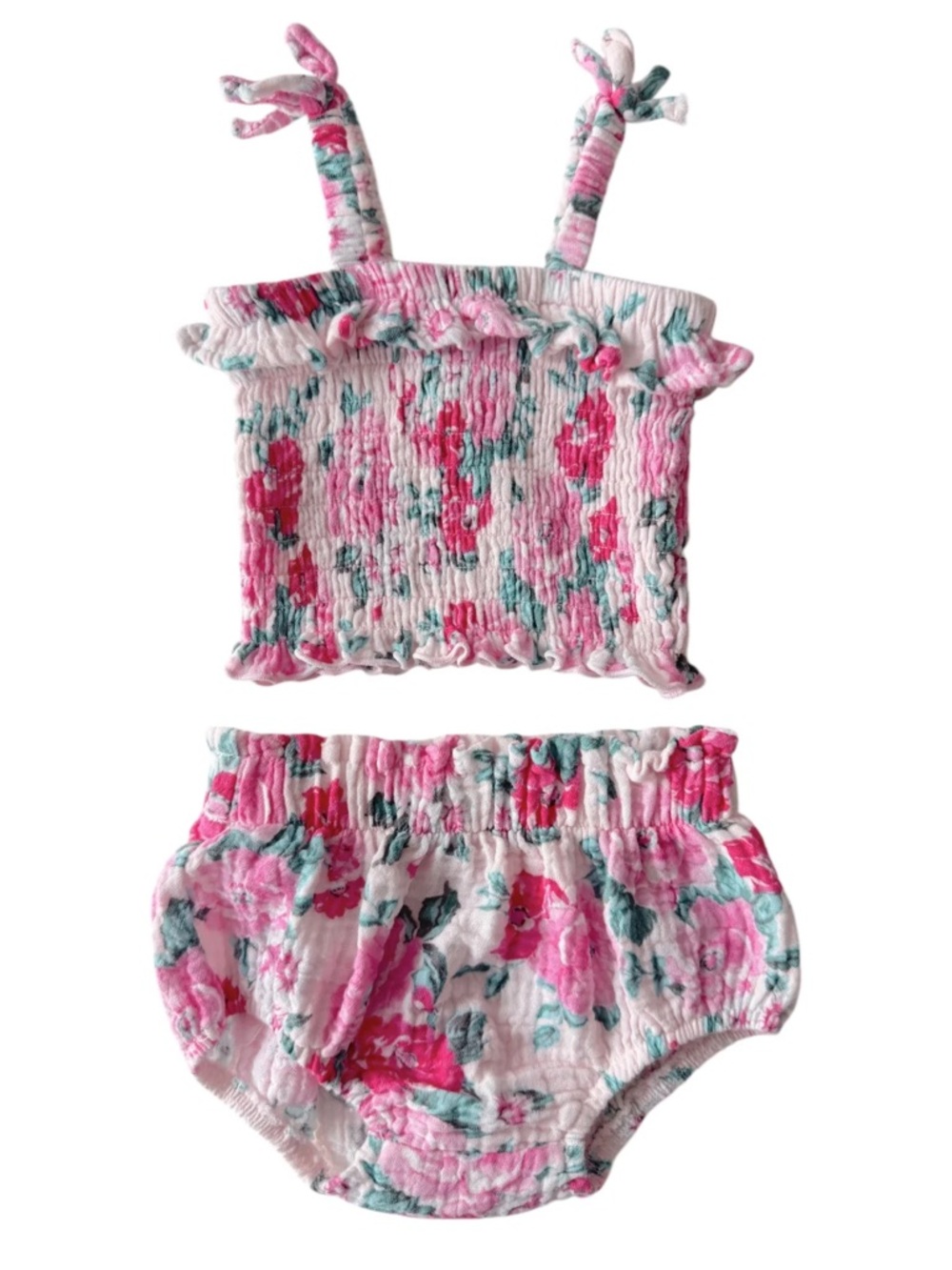 Spearmint Love Organic cotton two piece girls outfit